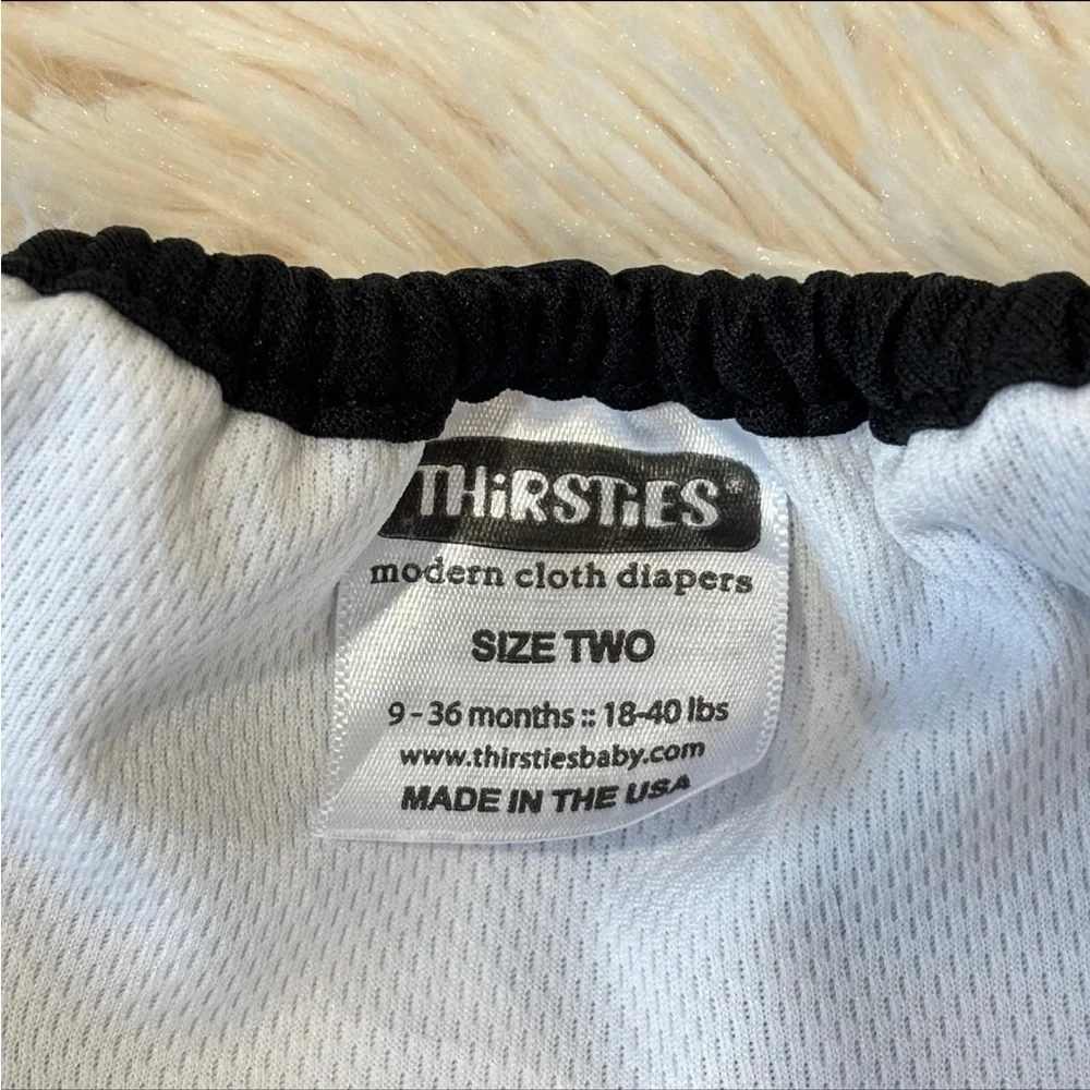 Thirsties Cloth Swim Diaper in Toucan size 2
